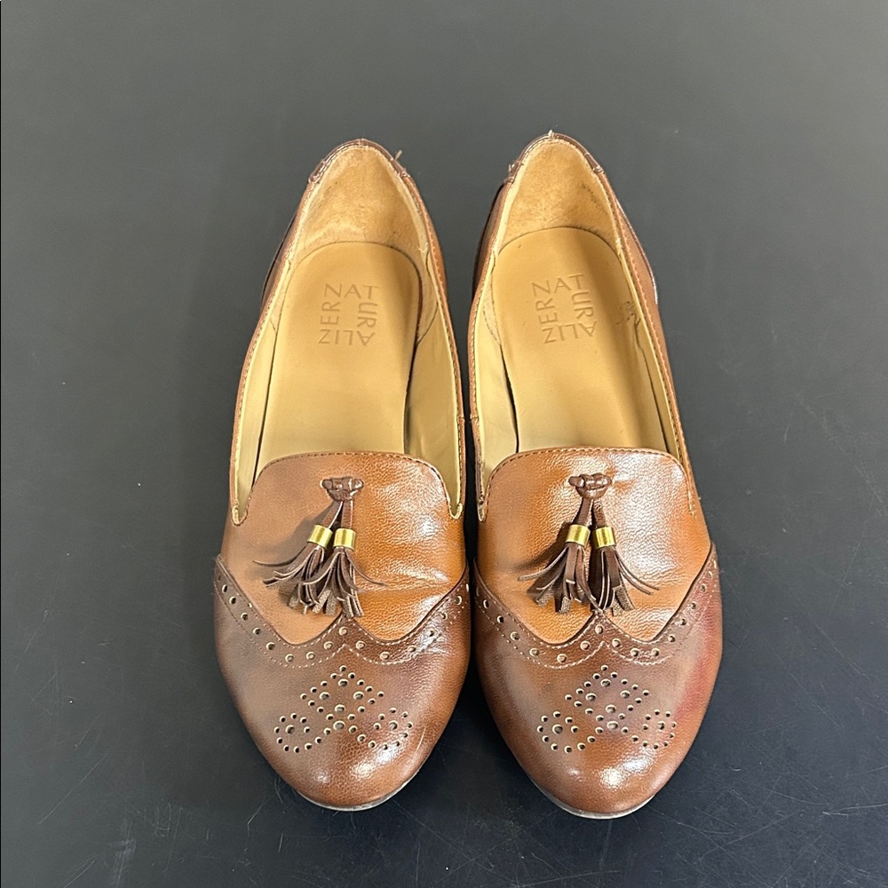 Naturalizer Brown Tassel Loafers